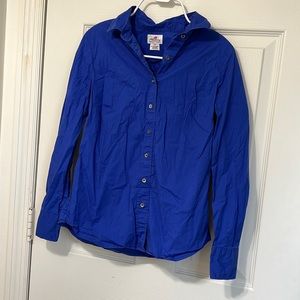 J. Crew Blue Button Down Shirt, PXS